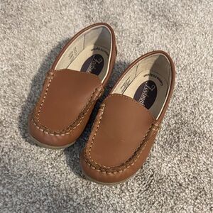 Classic Brown Kids Loafers
